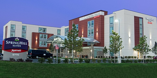 SpringHill Suites North Canton Ohio  golf package