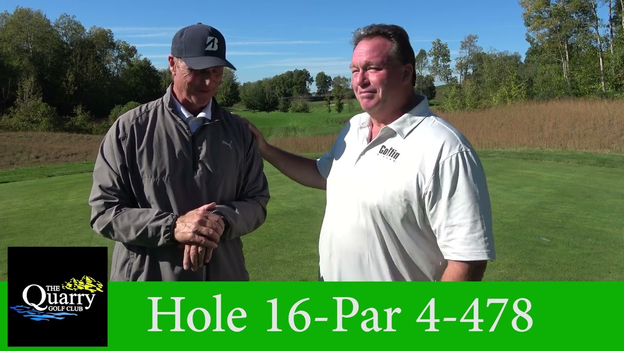 golf video - quarry-golf-club-canton-ohio-hole-16